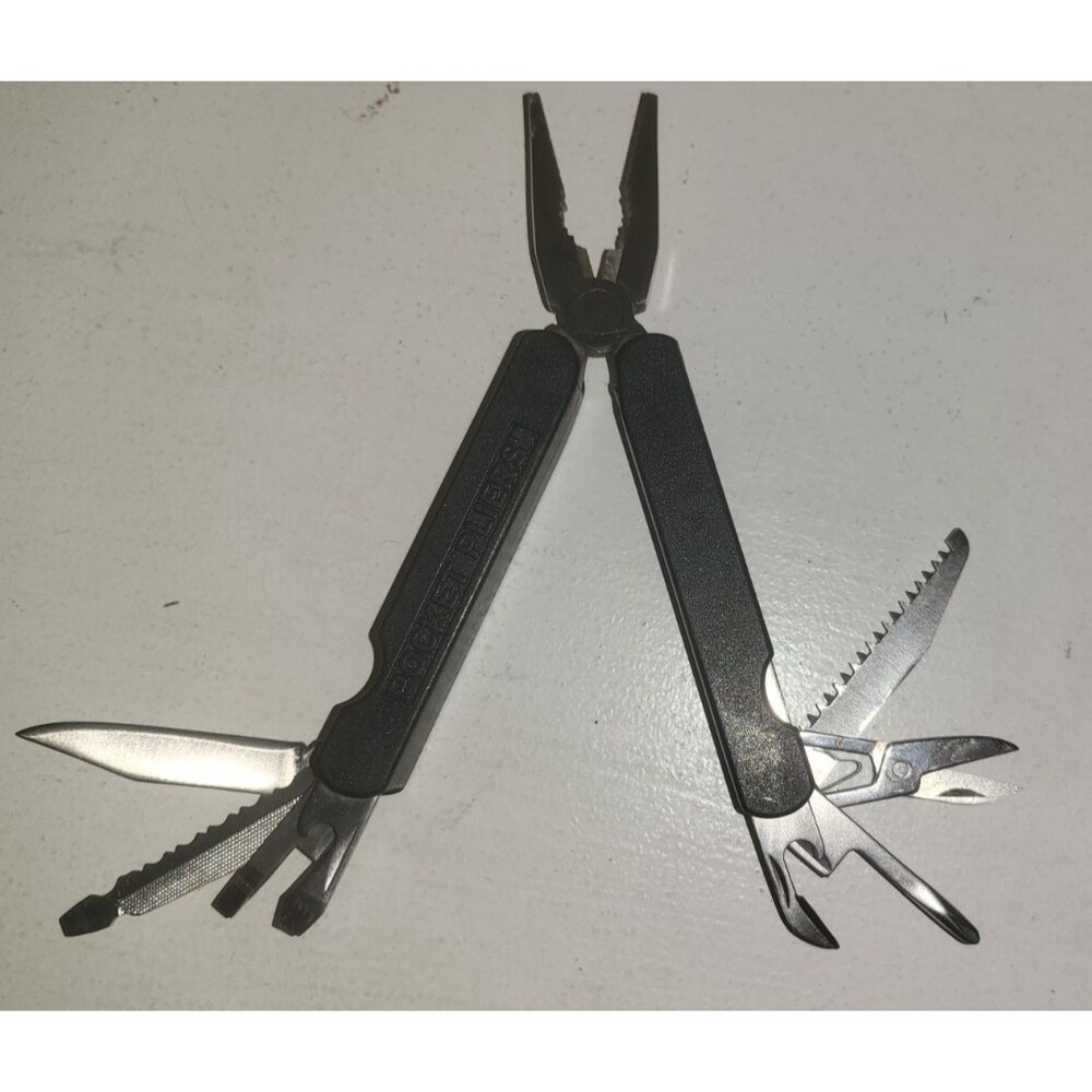 Coast Pocket Pliers Vintage Multi Tool knife screwdriver 9 in 1